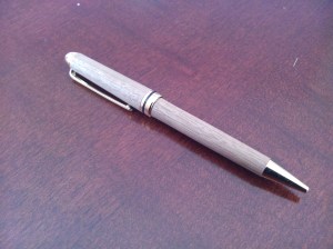 Walnut (?) from a friend.