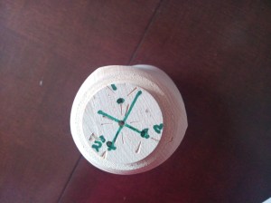 The end view of a multi-axis experiment.