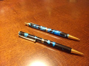 Using different parts of the same blank.