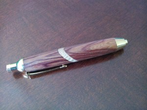 Artist Sketch Pencil in Mun Ebony and Red Oak.